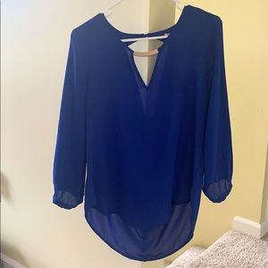 Blue blouse